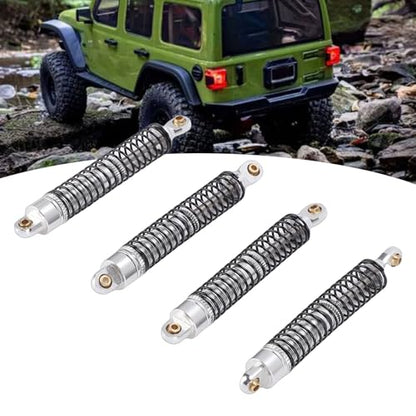 Aramox Oiled Shock Absorbers, 66mm Threaded RC Car Damper Replacement for ASCENT 18 RC 1/18 Crawler