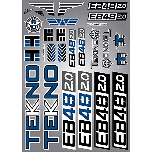 TEKNO RC LLC Decal Sheet EB48 2.0 TKR9246 Elec Car/Truck Replacement Parts