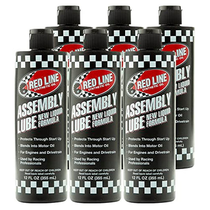 Red Line 80319 Liquid Synthetic Assembly Lube - 12 Ounce (6 Pack) - size: 12 Ounce, (Case of 6)