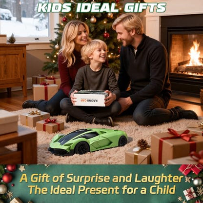 RC Drift Car 1:20 Scale RC Cars 2.4GHz Remote Control Car Toy Gifts for Kids (Green)