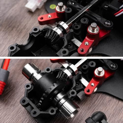 30T/10T Steel Differential Drive Front Rear Gears for MJX Hyper Go | 14210 14209 16208 H14BM 1/14 RC Car Upgrade Part Helical Bevel Gear