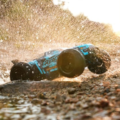 SG116MAX 1/16 RC Off-Road Car, 2.4G Brushless 4WD High-Speed 80KM/H Mini Remote Control Climbing Car, Amphibious Electric RC Crawler Buggy Gift for Adults -RTR - style: SG116MAX 1/16, Brushless Version