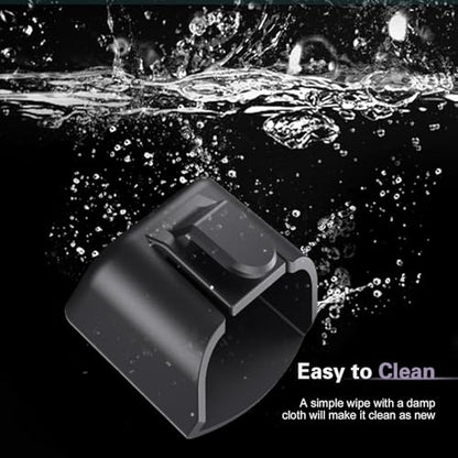 Car Key Box, Small Remote Control Organizer Box, 2.17In x 2.01In Car Storage Pocket, for Phone Money Cards Keys Glasses Remote (Black)