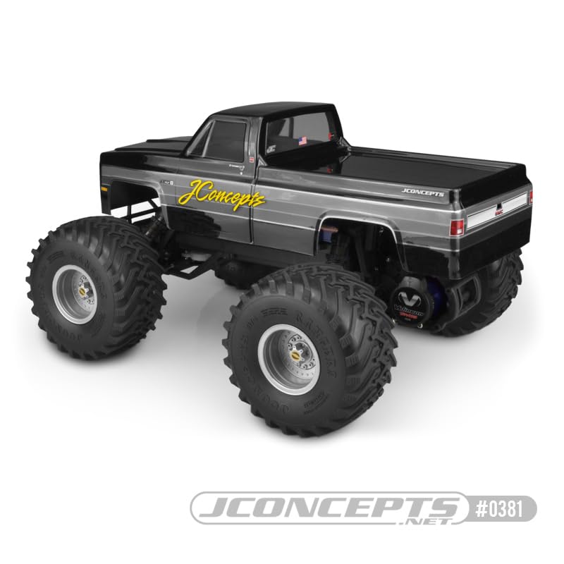 JConcepts Inc. 1982 GMC K2500 Traxxas Stampede Clear Body JCO0381 Car/Truck Bodies Wings & Decals