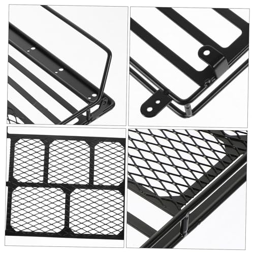 Rc Crawler Luggage Rack Car Roof Storage Bracket Simulation Climbing Car Accessory Holder - size: 22.8X14.1cm