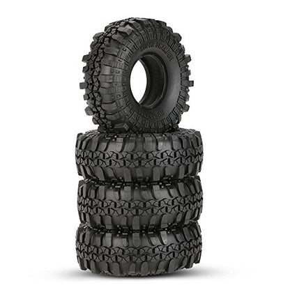 Goolsky 4Pcs AUSTAR AX-4020 1.9 Inch 110mm 1/10 Rock Crawler Tires for D90 SCX10 AXIAL RC4WD TF2 RC Car
