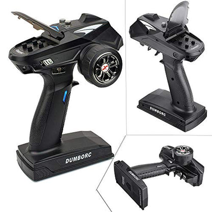 X6 6 Channel Rc Transmitter and Receiver P6FG Built-in Gyro Mixed Mode Out of Control Protection RC Controller for Remote Car/Boat/Tank