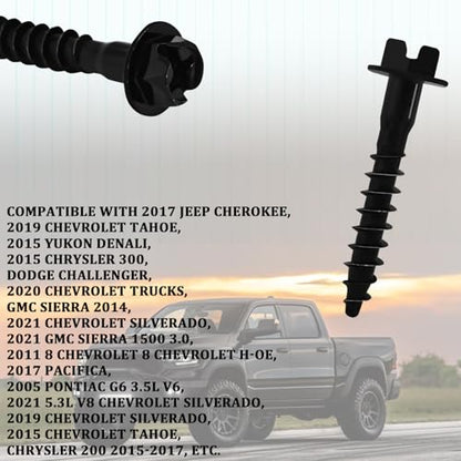 5PCS Air Box Screw, Universal Air Filter Box Screws Kit, Rust-Proof Fasteners Automotive Accessories GM Style Screws for Chrysler Chevrolet Dodge Jeep Pontiac