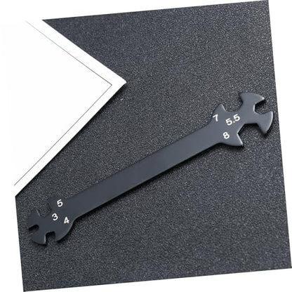 ORFOFE Multifunctional Rod Wrench Tool for Car Turnbuckles Black Adjusting Tool for Easy Use Handy for Mechanics and Enthusiasts