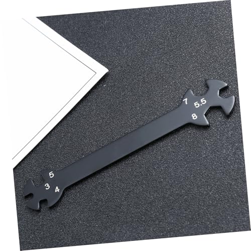 ORFOFE Multifunctional Rod Wrench Tool for Car Turnbuckles Black Adjusting Tool for Easy Use Handy for Mechanics and Enthusiasts