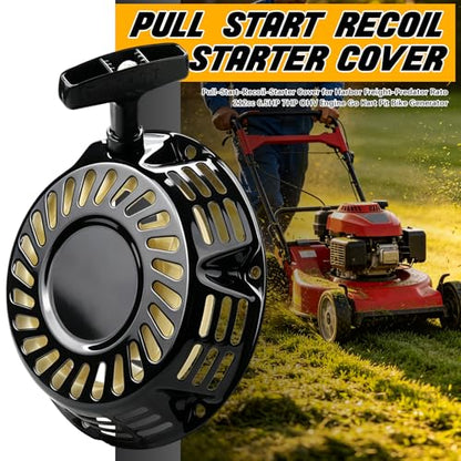 Pull-Start-Recoil-Starter Cover for Harbor Freight-Predator Rato 212cc 6.5HP 7HP OHV Engine Go Kart Pit Bike Generator Lawnmower