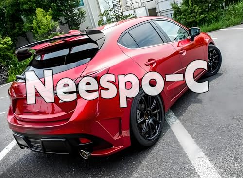 Universal 51" Rear Roof Spoiler for Hatch SUV Wagon Accessories | Nice Clean Look Mods, Aggressive Look, Sports Upgrade, Aerodynamic, Gloss Black Finish, Tailgate Top Lip Wing - style: 51Inch-Roof Style