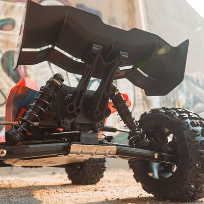 ARRMA RC Truck 1/8 KRATON 4X4 6S BLX BRUSHLESS V6 Speed Truck RTR (Lipo Battery and Charger Not Included) (Blue/Orange), ARA8608V6T1 - color: Blue/Orange