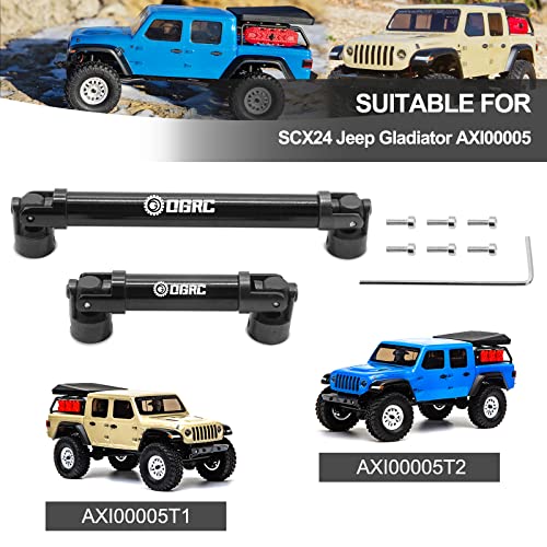 OGRC SCX24 Steel Center Drive Shaft for SCX24 Gladiator Dodge Power Wagon