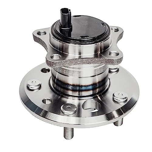 Detroit Axle - 2.4L 4pc Steering Knuckles Kit for 2004 2005 2006 | Toyota Camry, 2 Front Steering Knuckles & Wheel Bearing Hubs 2 Rear Wheel Bearing Hubs [Vehicle Built in USA, 4-Wheel ABS] - size: 4UW48659/Kit