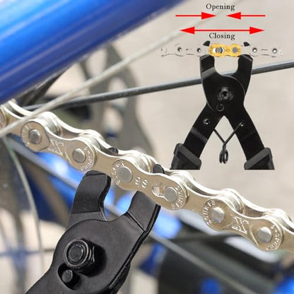 Bike Link Pliers,Bicycle Chain Tool for Bike Chain Link Removal Repair | bicycle link pliers for link remover and connector