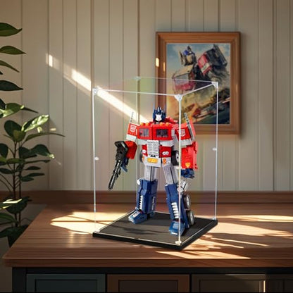 3MM Clear Acrylic Display Case, Zimo momo Self-Assemble Showcase for Collectibles, Action Figures,Dolls- Alternative Glass Box for Commemorative Gifts(13.7x11.8x23.6 inch, 35x30x60 cm) - size: 13.7x11.8x23.6 inch