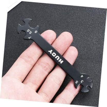 DOITOOL 2pcs Multifunctional Car Rod Wrench Tool Durable Turnbuckle Tool for Easy Repairs and Maintenance of Automotive Accessories