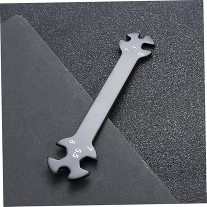Multifunctional Turnbuckle Wrench Tool for Cars Construction Rod Tool for Easy Use in Garage Workshop Black Finish