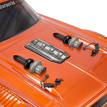 ARRMA 1/7 Felony 6S BLX Street Bash All-Road Muscle Car RTR (Ready-to-Run Transmitter and Receiver Included, Batteries and Charger Required), Orange, ARA7617V2T2 - color: Orange