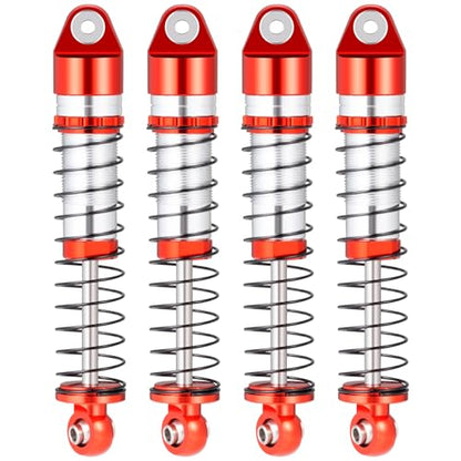 RCLIONS 48mm Big Bore Oil Shock Absorber for AXIAL SCX24 Deadbolt JLU Gladiator 1/24th RC Crawler Car Upgrade Parts - size: 48mm