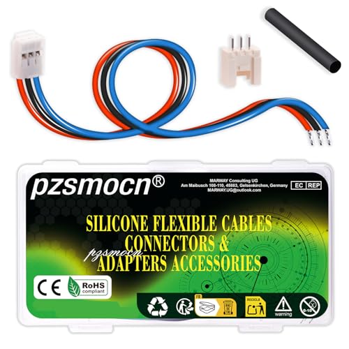 15 Sets/60 Pcs JST HY 2.0mm 3 Pin 22AWG Silicone Connector Kit | Premium Automotive Wiring, Heavy Duty Terminals, Reliable Circuit Board, High Temperature Housing, Easy Project Assembly - size: 3-Pin, style: JST-HY