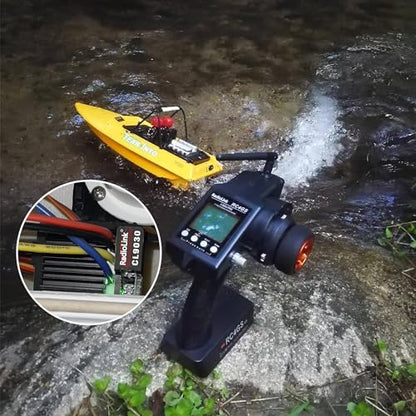 Radiolink CL9030 90A 2S-4S RC Brushed ESC Waterproof 5A BEC 5.5V/7.5V | Electronic Speed Controller for RC Crawler Tank Truck Car Boat 1/10 XT60 Plug