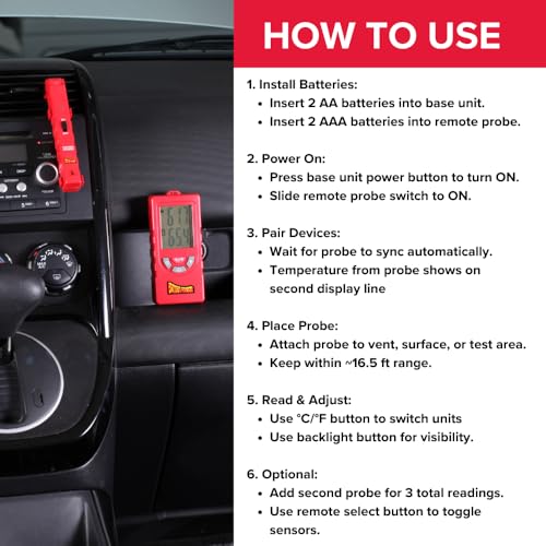 Power Probe Dual-Zone Temperature Probe Kit (TEMPKIT)