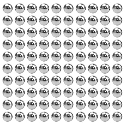 400 Pcs M5.5 Stainless Steel Bearing Balls, Metric Precision Bike Ball Bearings for Acrylic Paints, Nail Polish & Epoxy Resin, Durable Agitator Balls for Ball Bearings - size: M5.5-400Pcs