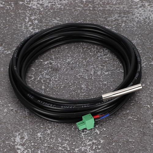 GOWENIC Battery Temperature Sensor, 47K Thermistor -55~125℃ with Machined, Brand Name RTS300R47K3.81A for MPPT Charger Controller Tracer BN