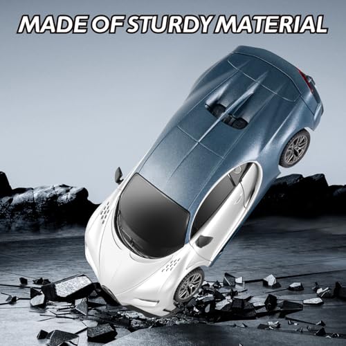 MIEBELY 1/24 Licensed Bugatti Chiron RC Car Rechargeable Toy for Kids 6-12 | Officially licensed;2.4GHz control;LED;rechargeable 3.7V battery;sturdy ABS;indoor/outdoor play;gift for boys & collectors - style: Bugatti Chrion