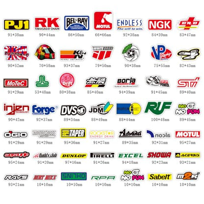 100 pcs/Pack Fashion Motocross Motorcycles Dirt Bike Supercross Stickers No Repetition Sticker Vinyl Cool Skateboard Guitar Travel Case Sticker Water Bottle Laptop Luggage Bicycle Stickers