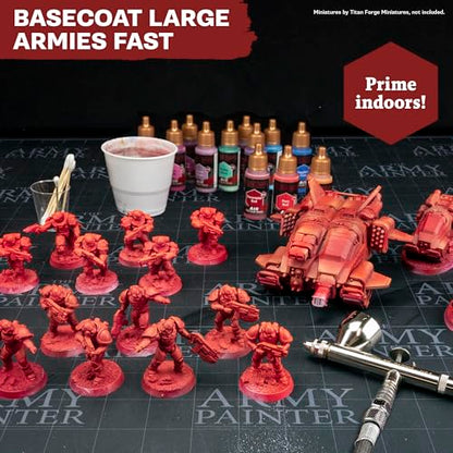 The Army Painter, Airbrush Primary Bundle Yellow, 2 Triads x 6 x 18 ml | Pre-thinned Acrylic spray gun paints - Paint sprayer paint for D&D & Warhammer Miniatures - color: Yellow