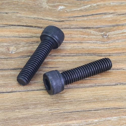 55 Pieces M5 x 20mm Socket Head Cap Screws, Thread Pitch 0.8mm, Sutemribor M5 Black Screws, 12.9 Grade Alloy Steel, Black Oxide Finish, Fully Threaded - size: M5 x 20mm, style: Socket Head