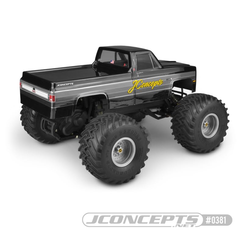 JConcepts Inc. 1982 GMC K2500 Traxxas Stampede Clear Body JCO0381 Car/Truck Bodies Wings & Decals