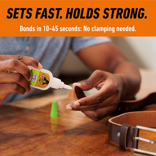 Gorilla Super Glue Gel XL, Clear 25g (Pack of 1) - Fast‑Setting, No‑Drip Control for Precise All‑Purpose Repairs