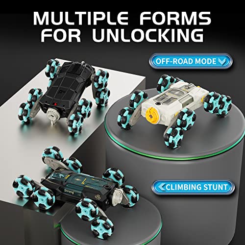 8Wd Gesture Sensing Rc Car Toys for Boy Age 8-13,2.4Ghz Remote Control Car,Racing Drift Double-Sided Stunt Car,Coolest Birthday Gift Ideas Easter Toys for Boys Girls Kids 8 9 10 11 12+ Year - style: Modern