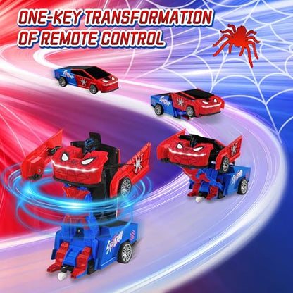 Spider Remote Control Car Cyber-Inspired Transformer Toys Cars | Spider Remote Control Car Cyber-Inspired Transformer Toys Cars - color: Red