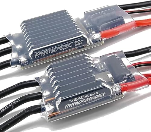 Crawler ESC Brushless AM32 VE40A BEC 5.2~8.2V for 1/10 1/12 Scale Crawler Car Traxxas Axial MOA Ventru RC Crawler Pro Shafty Comp (Crawler ESC VE40A) - color: Crawler ESC VE40A