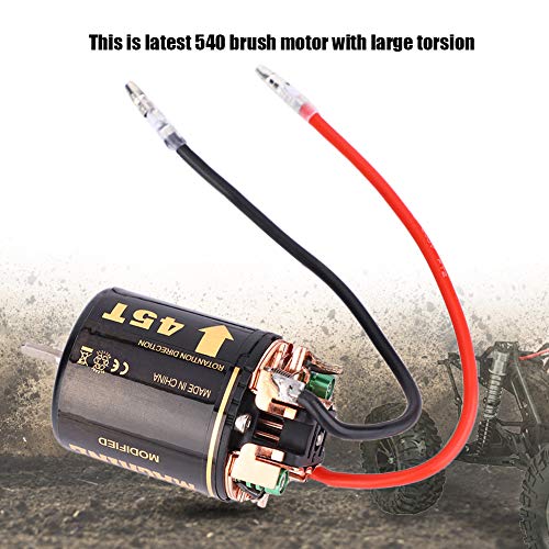 Acouto 55t Universal RC Model Car 540 Brushless Motor for Big Trucks Climbing Car Model RC Model Car General Brush 540 Motor 550 Brushed Motor 540 Motor 55t 540 45t