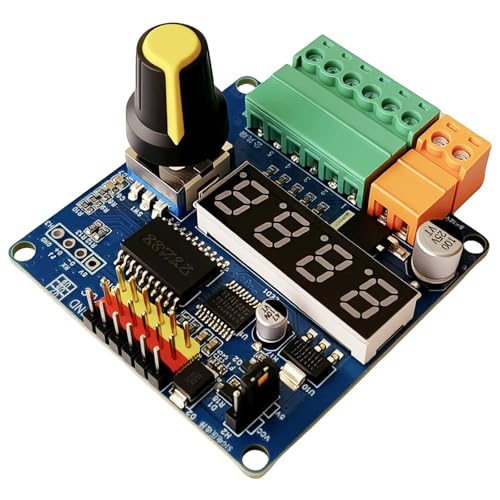 RC Servo Tester 6-Channel Servo Controller Board–PWM Speed/Angle Adjustable, 90/180/270 Degree 3 Modes (Lock/Cycle/Auto-Zero), for RC Models/Robotic Arms/Servo Testing MG995/SG90