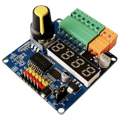 RC Servo Tester 6-Channel Servo Controller Board–PWM Speed/Angle Adjustable, 90/180/270 Degree 3 Modes (Lock/Cycle/Auto-Zero), for RC Models/Robotic Arms/Servo Testing MG995/SG90