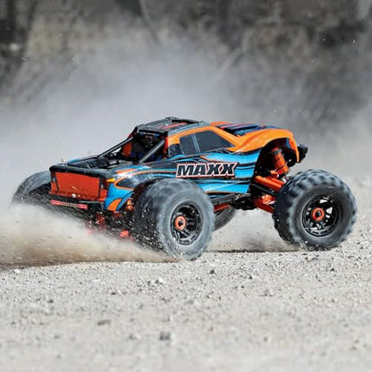8995T - Suspension kit, WideMaxx, Orange (Includes Front & Rear Suspension arms, Front Toe Links, Rear Shock Springs)