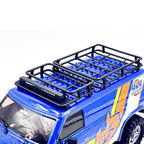 HOBBYPLUS CR18P EVO 2 RockVan RC Crawler - 1/18 Scale Mini RC Crawler with Two-Speed Transmission, All-Metal Gears, Evolved EVO Platform, Ready-to-Run, Distinctive Styling