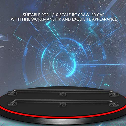 Body Shell Left/Right Metal Handrail for 1/10 Scale Rc Crawler Car Upgrade Accessory