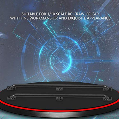 Body Shell Left/Right Metal Handrail for 1/10 Scale Rc Crawler Car Upgrade Accessory