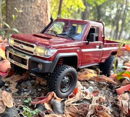 WPLDEWAN MN82 RC Crawler 1/12 Scale Remote Control Truck Off Road RC Rock Crawler 4x4 Toyota Land Cruiser All Terrain Car 280 Motor Proportional Throttle Steering RTR Hobby Toy Adult