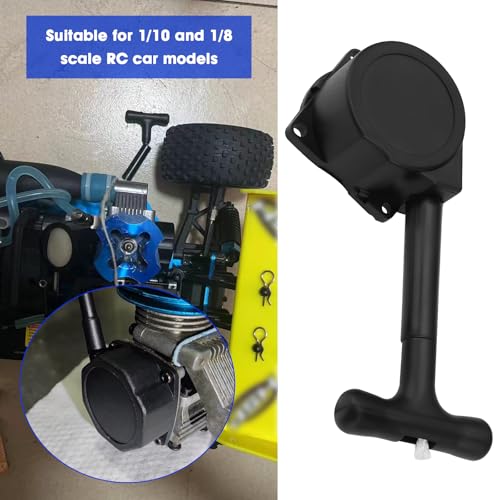 OTOTEC 1PC Pull Starter for RC Car Engine Compatible with HSP Compatible with HPI Compatible with REDCAT 1/10 RC Cars CXP 18 VX 16 18 Compatible with SH 21 Engines