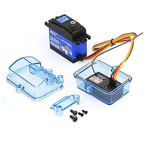 SHEAWA RC Receiver Box, Radio Receiver Protector RC Waterproof Receiving Box for Huanqi 727 / Slash RC Car Remote Control ESC Protection Accessory