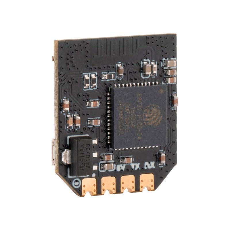 Radiomaster ELRS Receiver RP4TD-M 2.4GHz ExpressLRS Nano Receiver with 79mm UFL T Dual Antenna for FPV Drone/Tiny Whoop/Fixed-Wing RC Plane